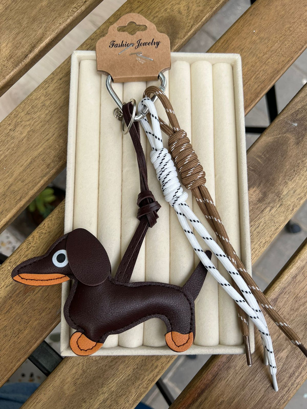 CHARM BAG Little Teckel 🐾🤎