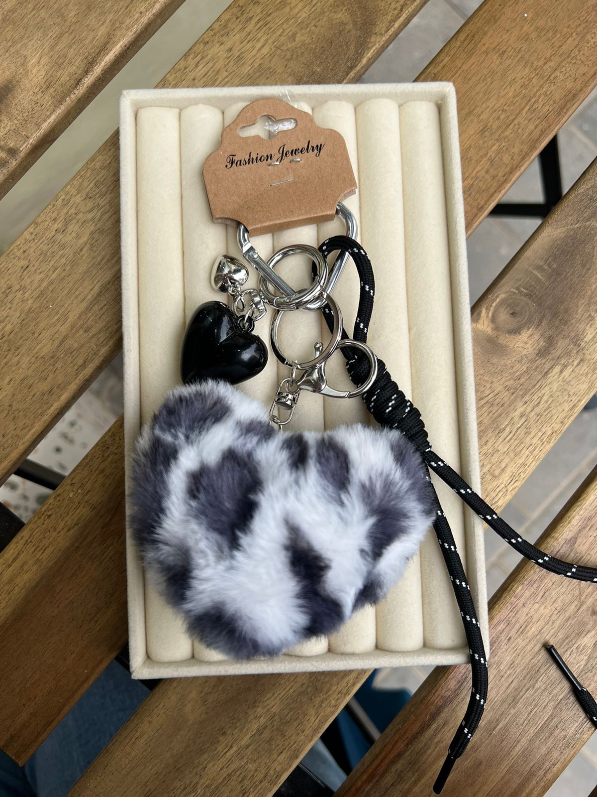 CHARM BAG Midnight Snow