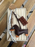 CHARM BAG Choco Puppy