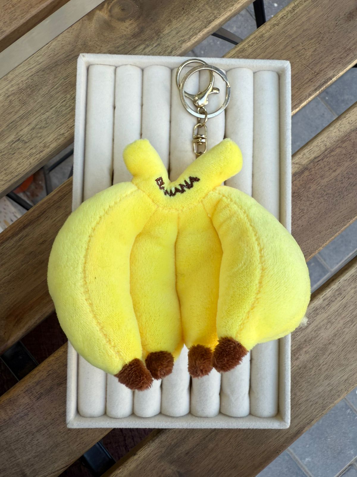 CHARM BAG et PORTE CLE Sweet Banana