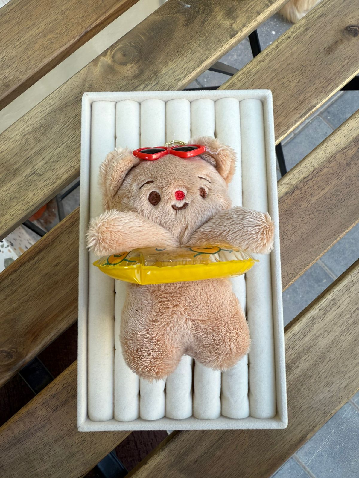 CHARM BAG ET PORTE CLÉ Sunny Bear