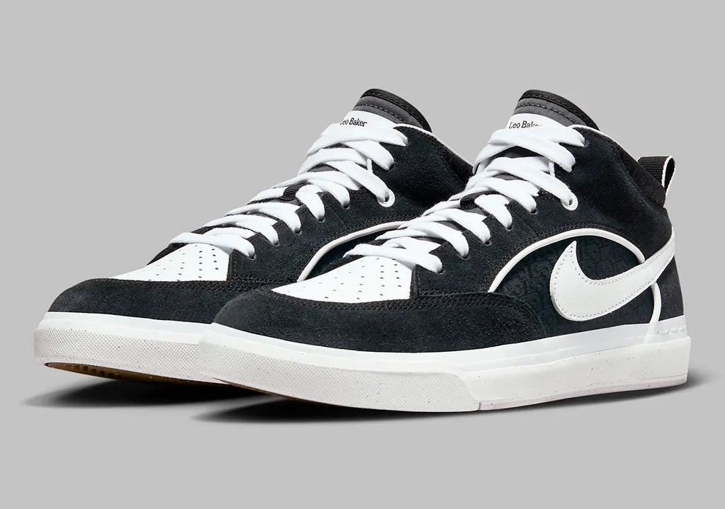 Leo Baker’s Nike SB Appears In A Clean “Black/White” Finish
