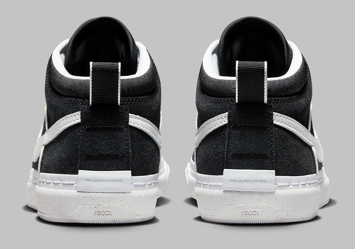 Leo Baker’s Nike SB Appears In A Clean “Black/White” Finish